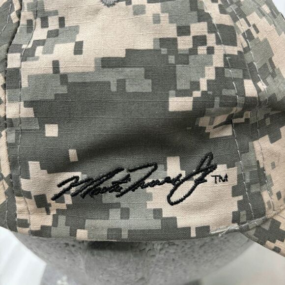 NAPA Racing Intrepid Fallen Heroes Fund Camo Ball Cap Hat 56 Truex 28 JR Capps - Picture 6 of 9